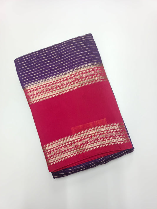 SEMI CREPE SILK SAREE - B S CHANNABASAPPA & SONS