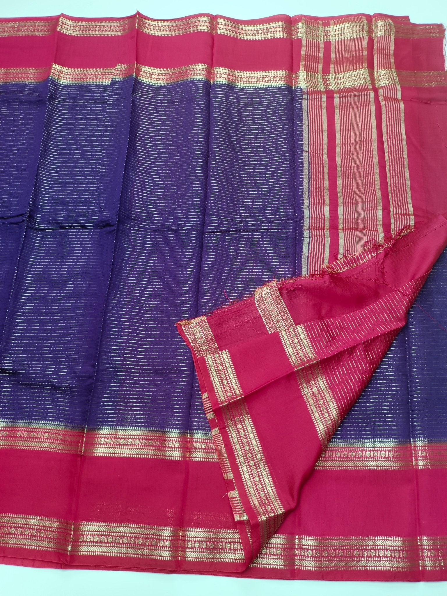 SEMI CREPE SILK SAREE - B S CHANNABASAPPA & SONS