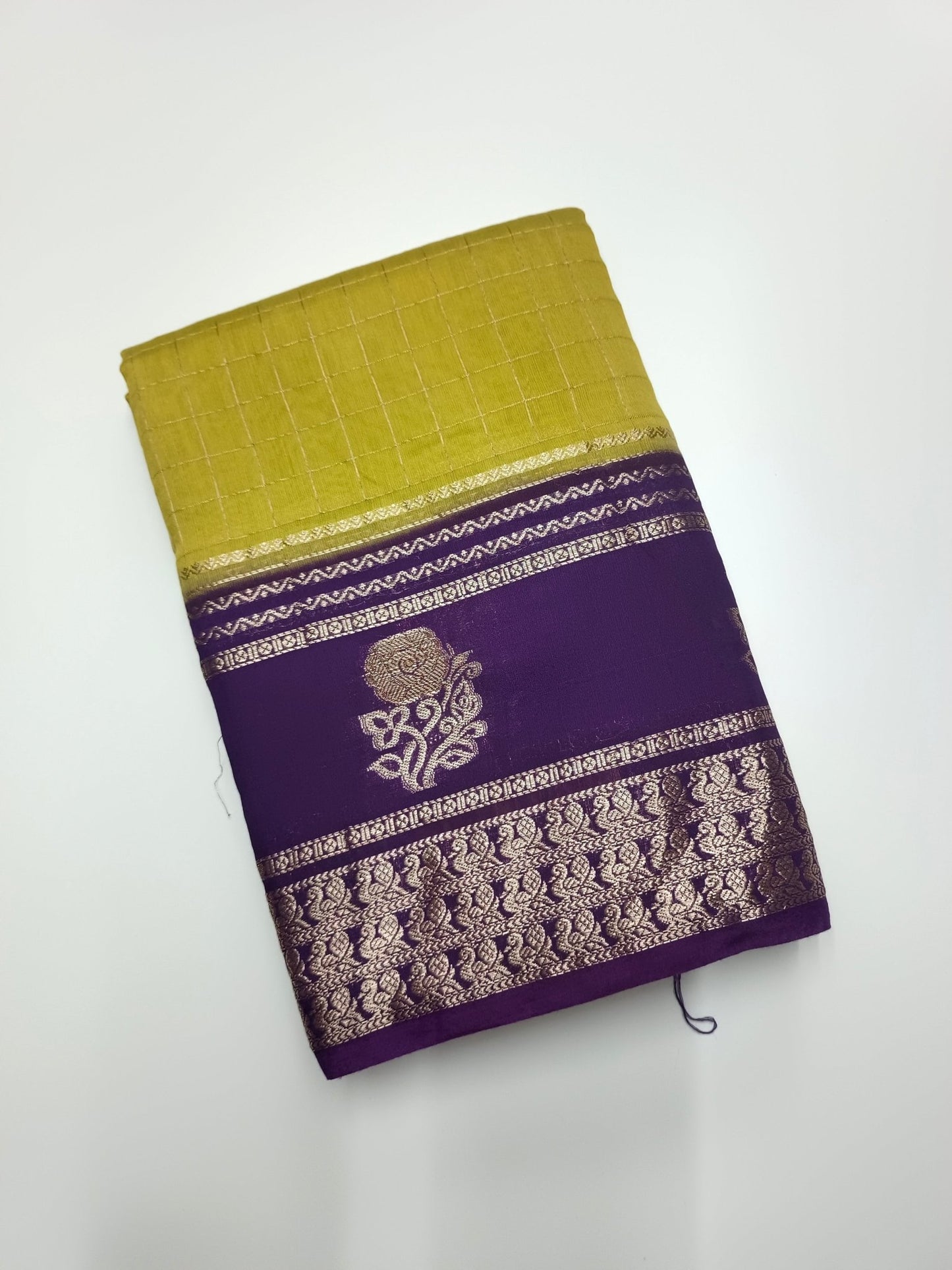 SEMI CREPE SILK SAREE - B S CHANNABASAPPA & SONS