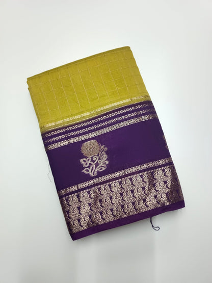 SEMI CREPE SILK SAREE - B S CHANNABASAPPA & SONS