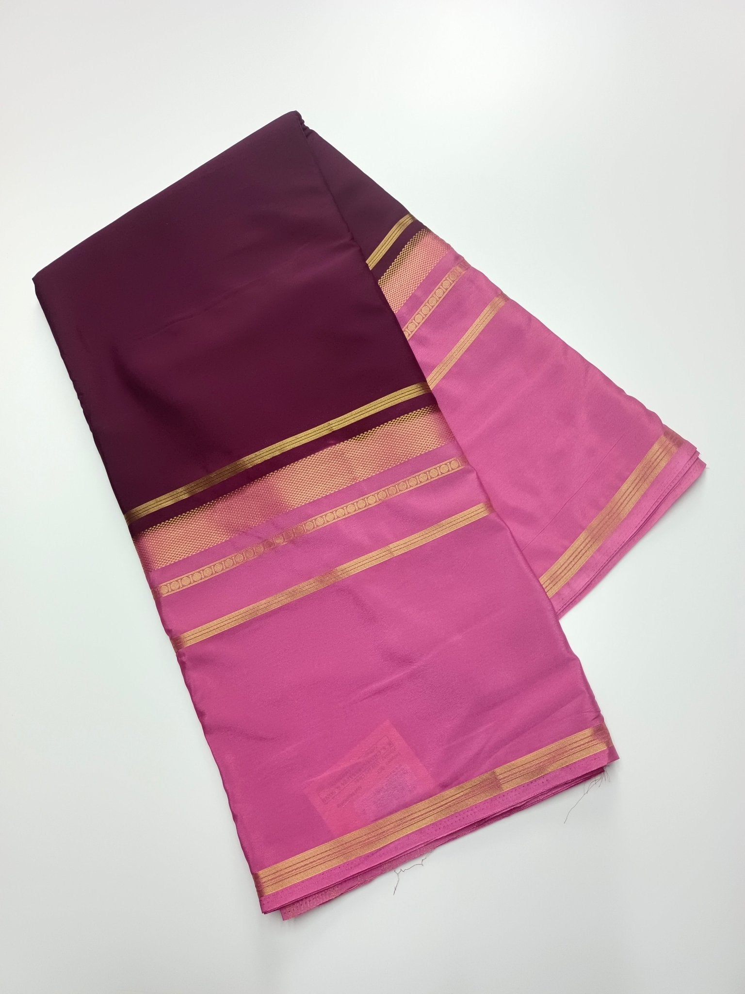 SEMI CREPE SILK SAREE - B S CHANNABASAPPA & SONS