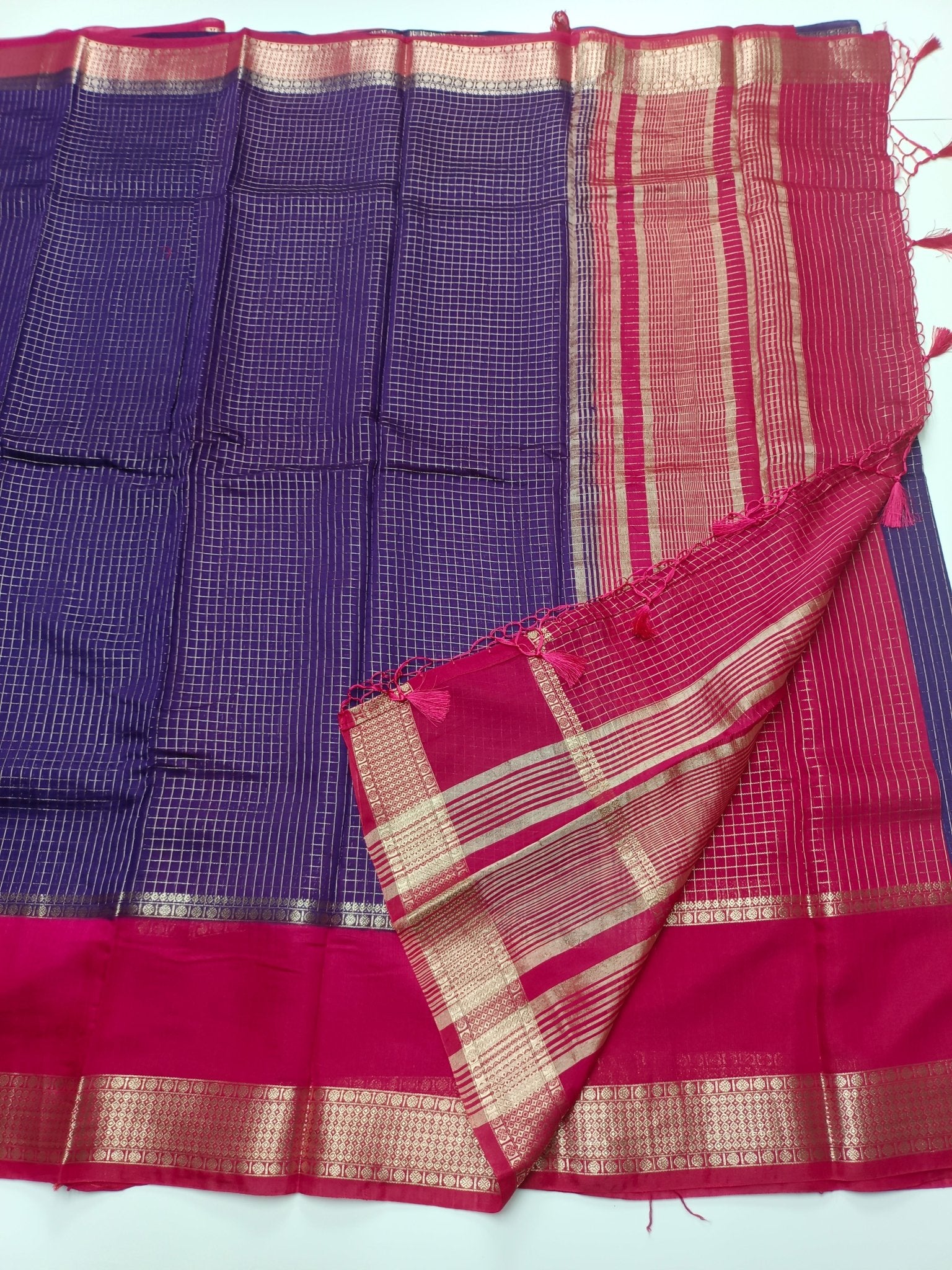 FANCY MALBARI COTTON SAREE - B S CHANNABASAPPA & SONS