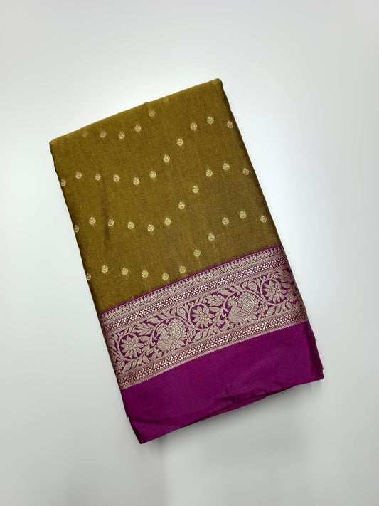 FANCY COTTON SILK SAREE - B S CHANNABASAPPA & SONS
