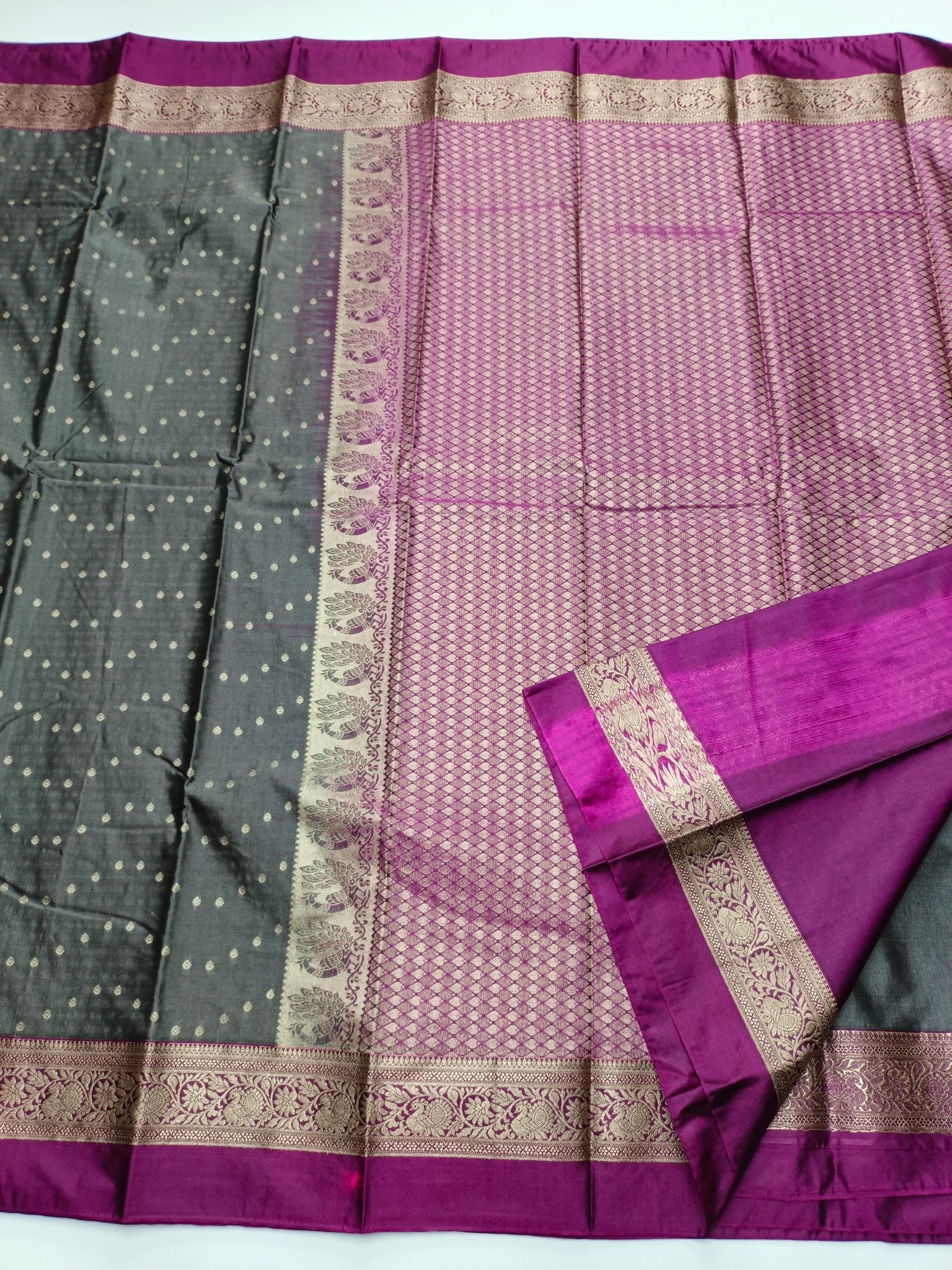 FANCY COTTON SILK SAREE - B S CHANNABASAPPA & SONS