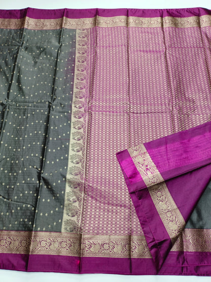 FANCY COTTON SILK SAREE - B S CHANNABASAPPA & SONS