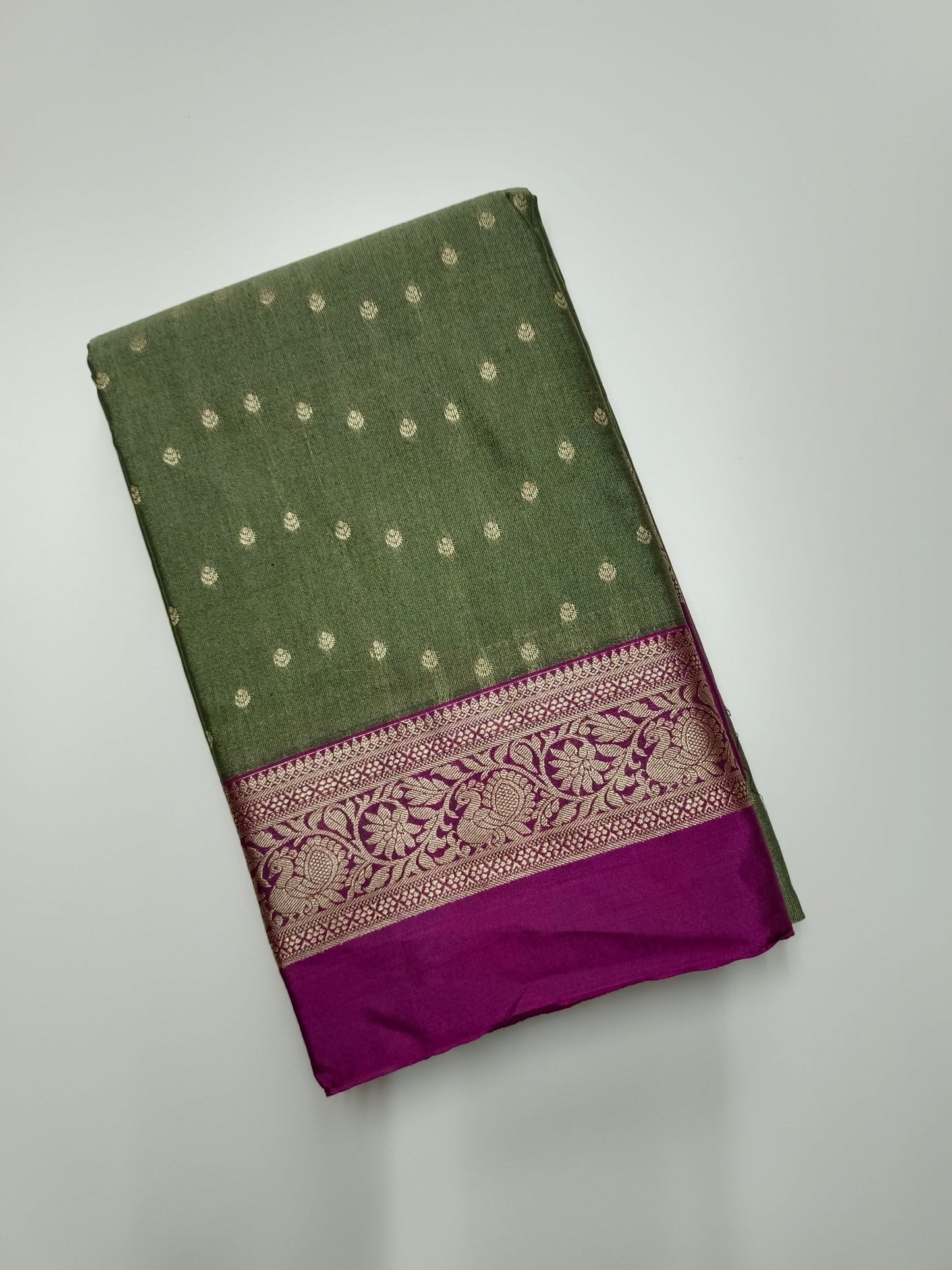 FANCY COTTON SILK SAREE - B S CHANNABASAPPA & SONS