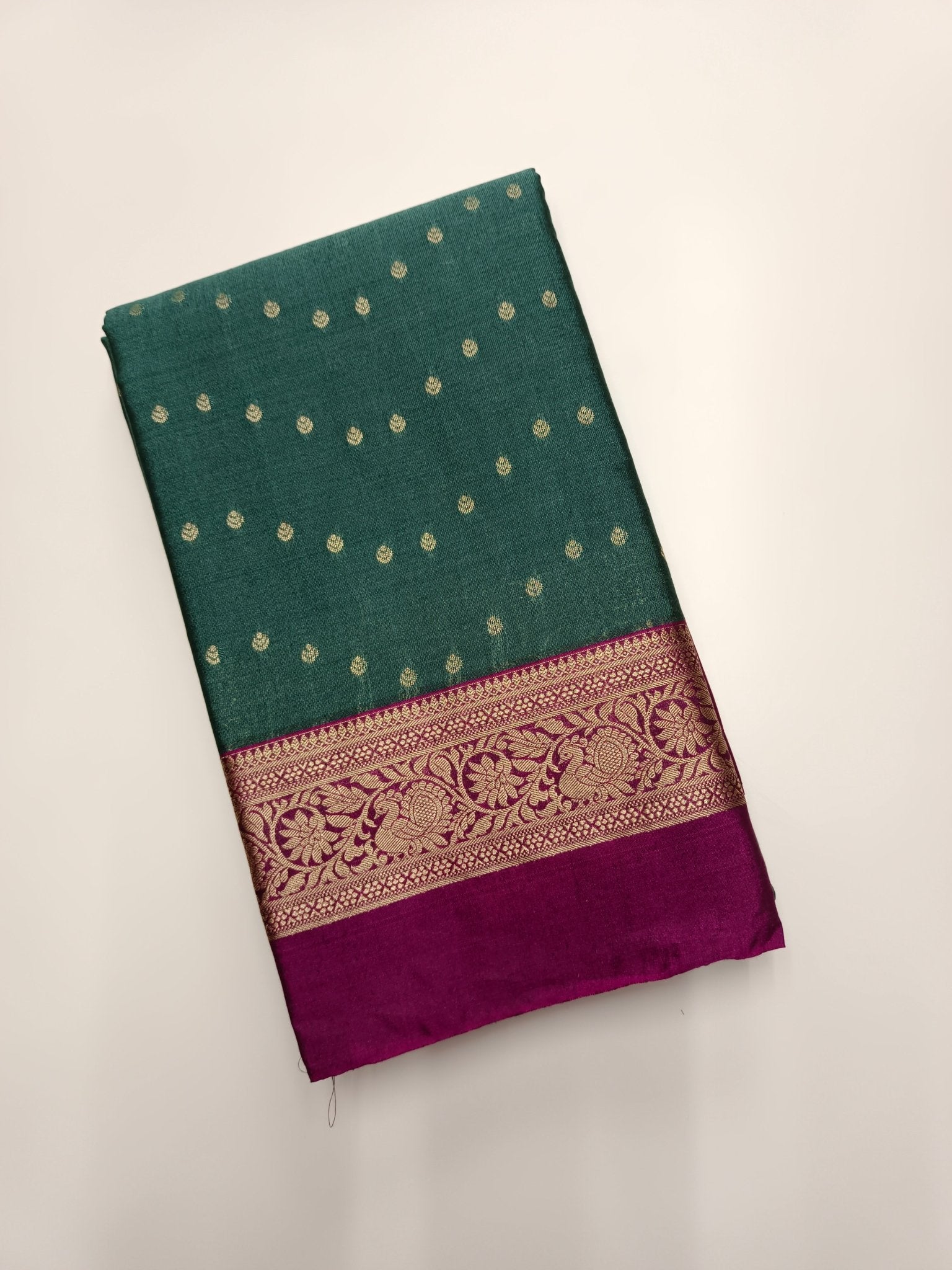 FANCY COTTON SILK SAREE - B S CHANNABASAPPA & SONS