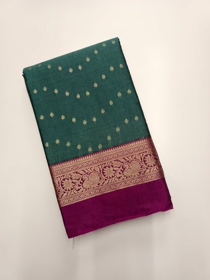 FANCY COTTON SILK SAREE - B S CHANNABASAPPA & SONS