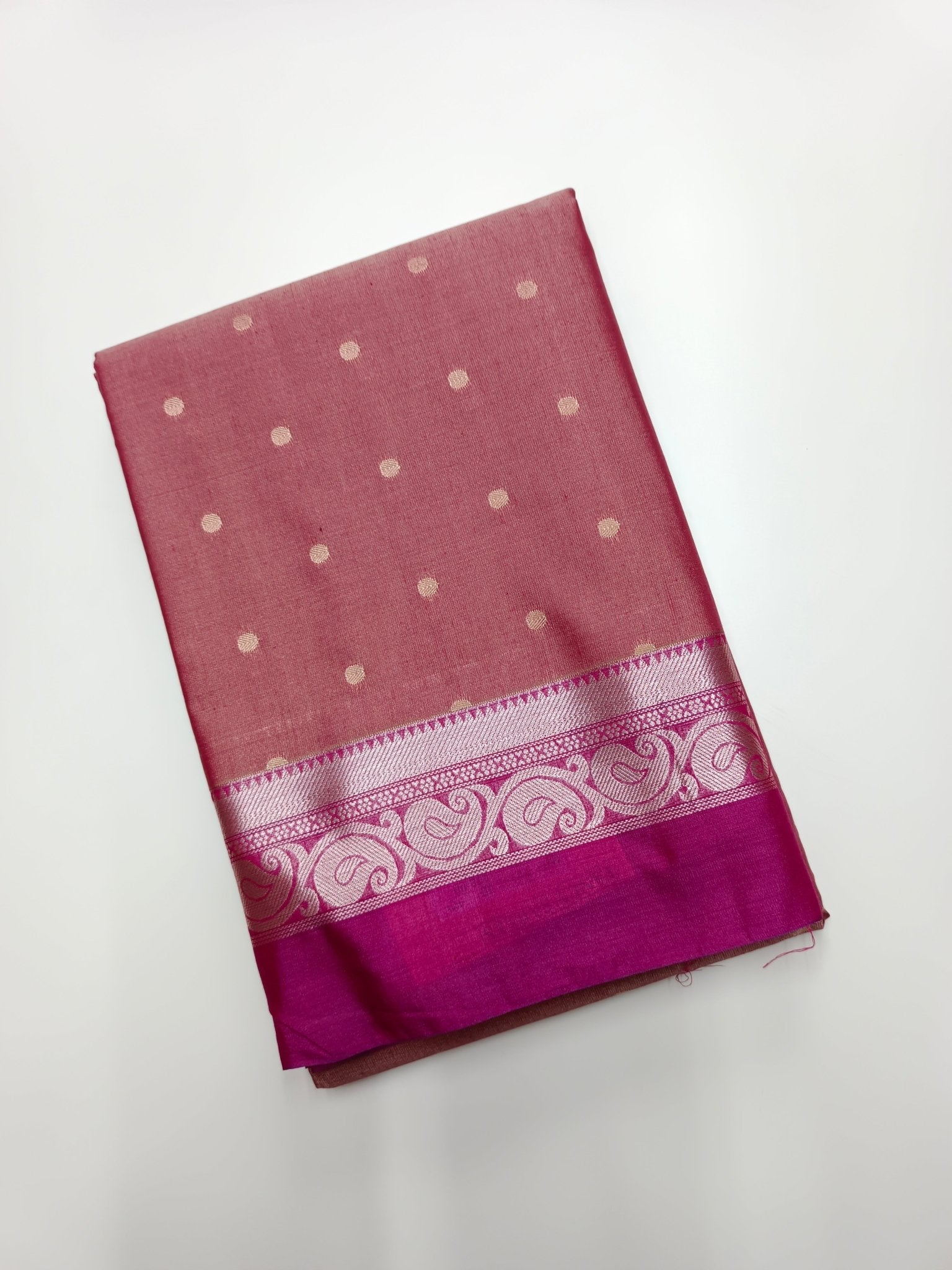FANCY COTTON SILK SAREE - B S CHANNABASAPPA & SONS