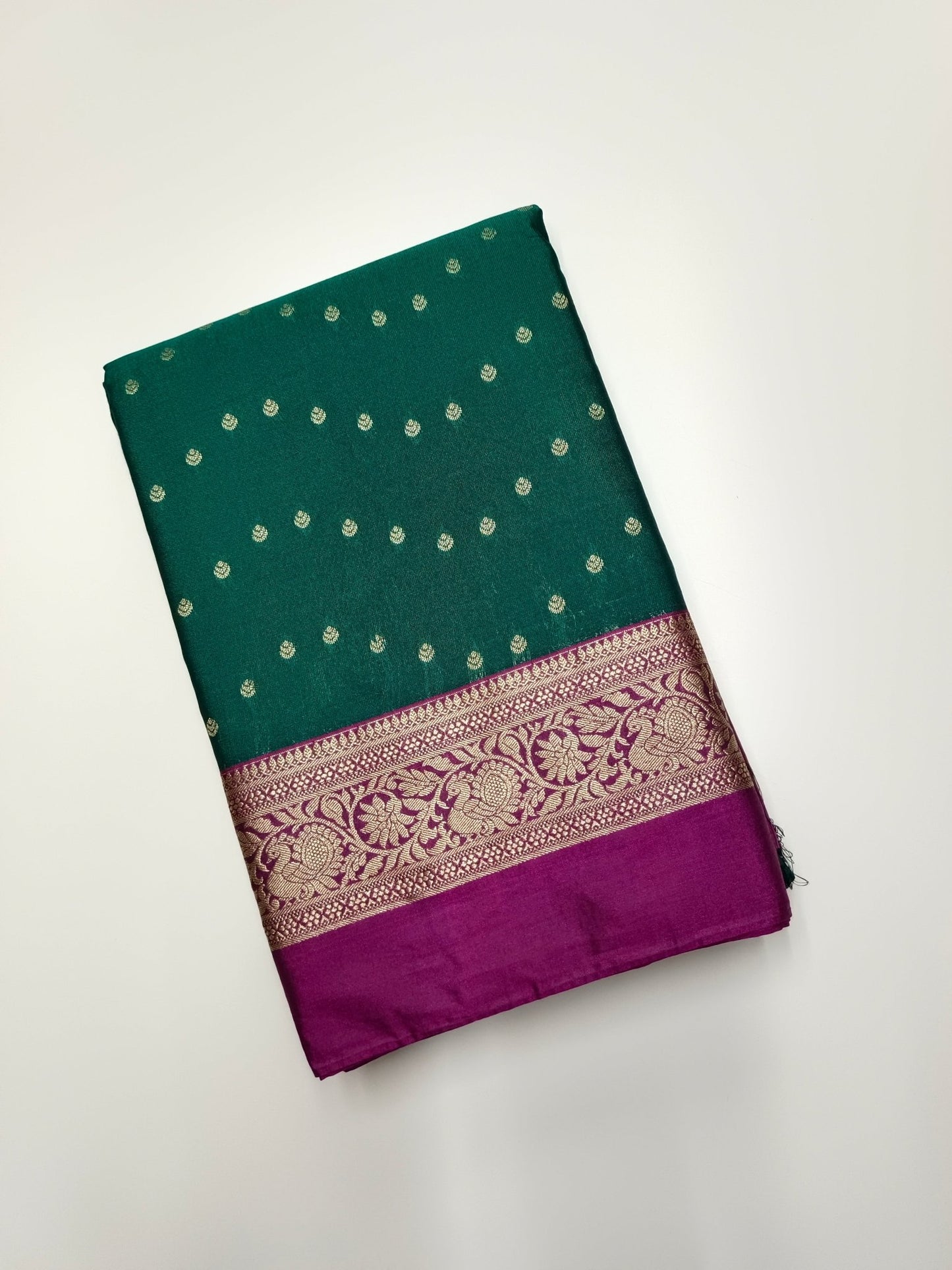 FANCY COTTON SILK SAREE - B S CHANNABASAPPA & SONS