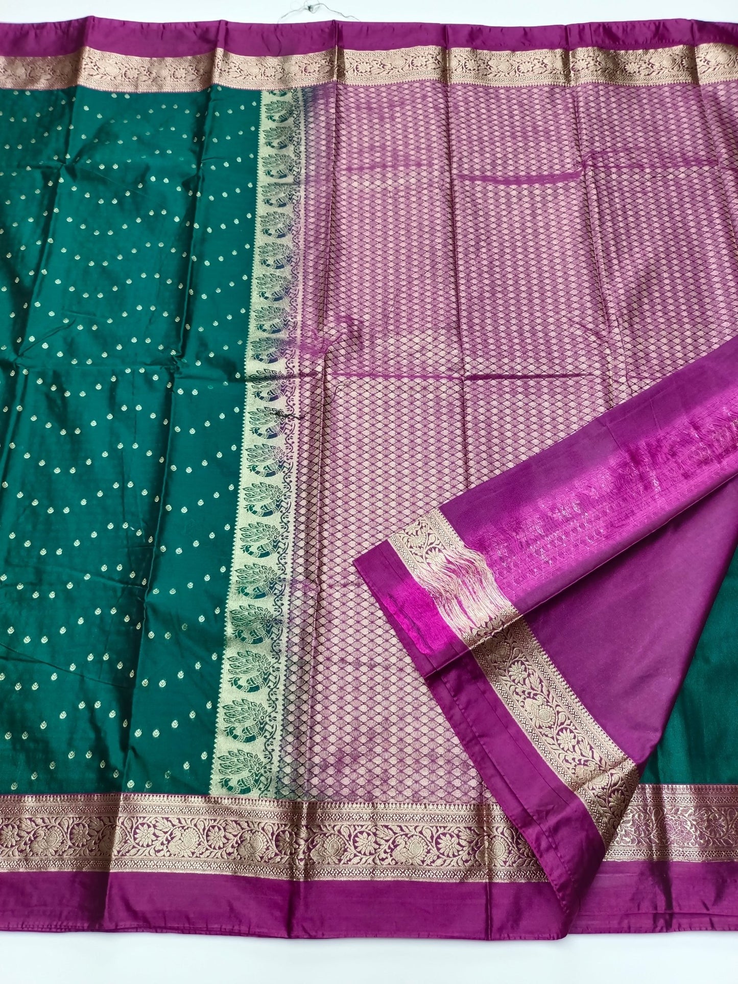 FANCY COTTON SILK SAREE - B S CHANNABASAPPA & SONS