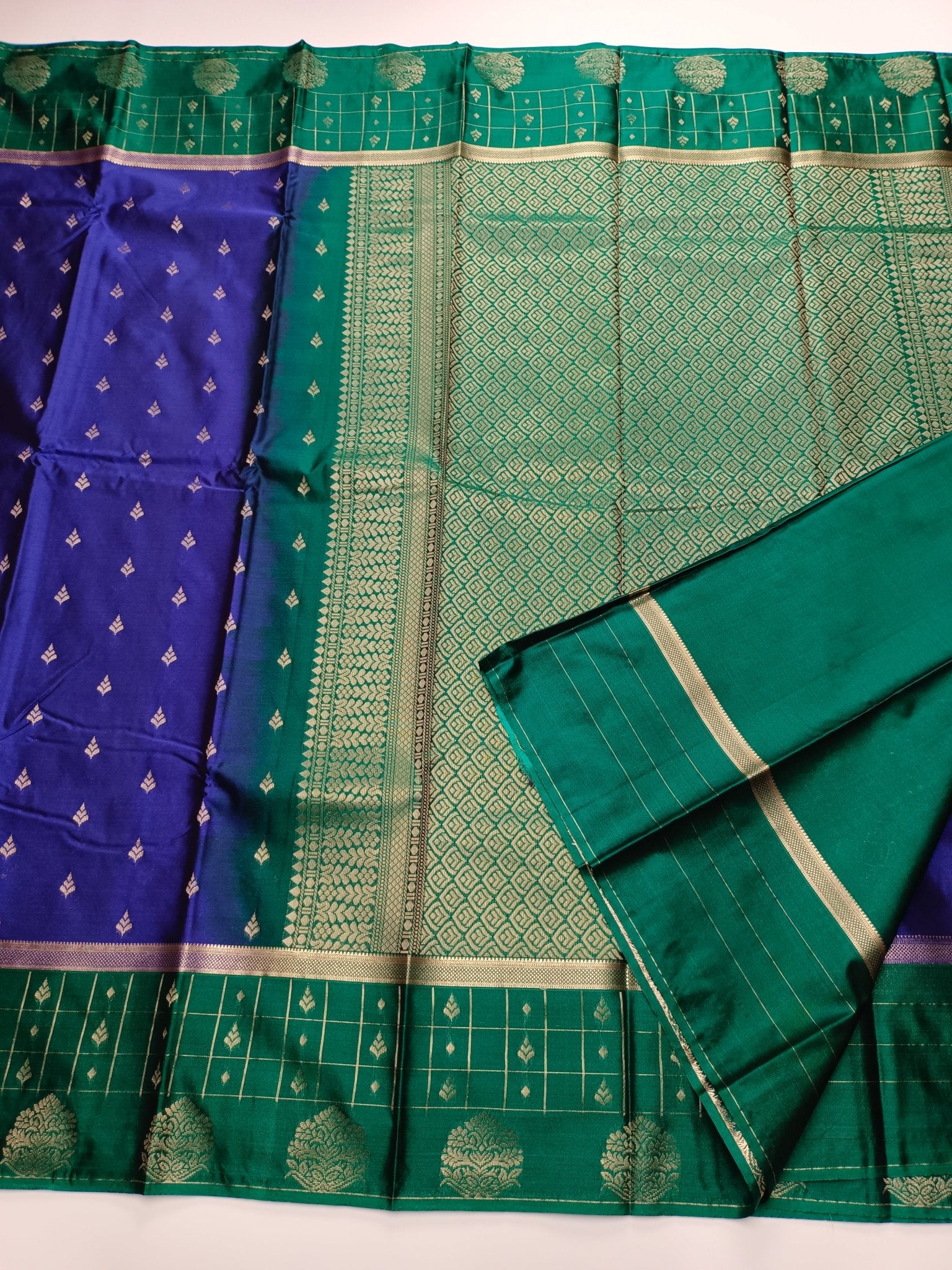 FANCY COTTON SILK SAREE - B S CHANNABASAPPA & SONS