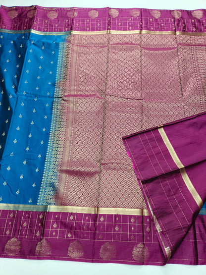 FANCY COTTON SILK SAREE - B S CHANNABASAPPA & SONS
