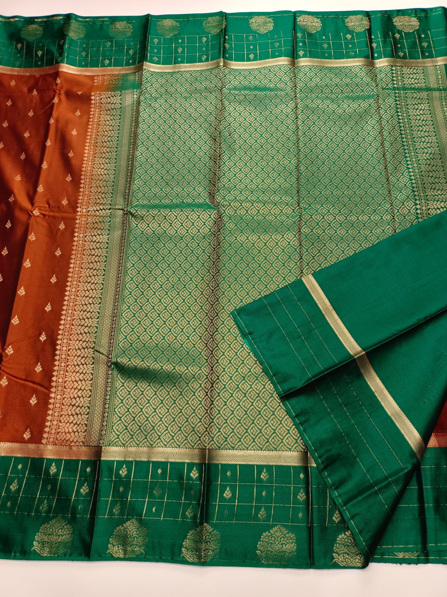 FANCY COTTON SILK SAREE - B S CHANNABASAPPA & SONS