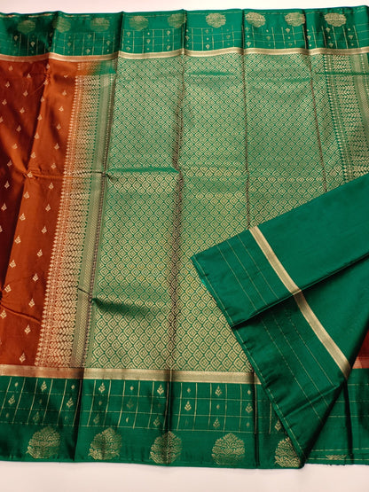 FANCY COTTON SILK SAREE - B S CHANNABASAPPA & SONS