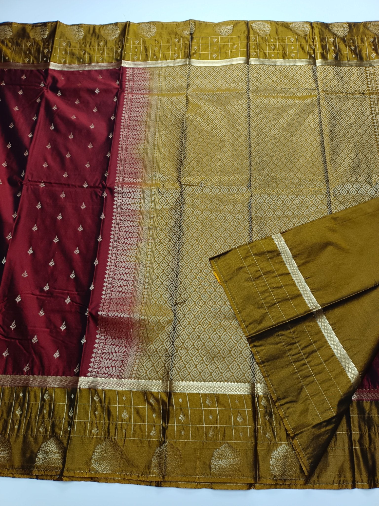 FANCY COTTON SILK SAREE - B S CHANNABASAPPA & SONS