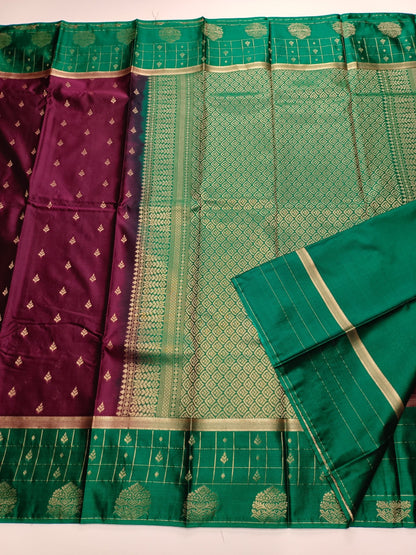FANCY COTTON SILK SAREE - B S CHANNABASAPPA & SONS