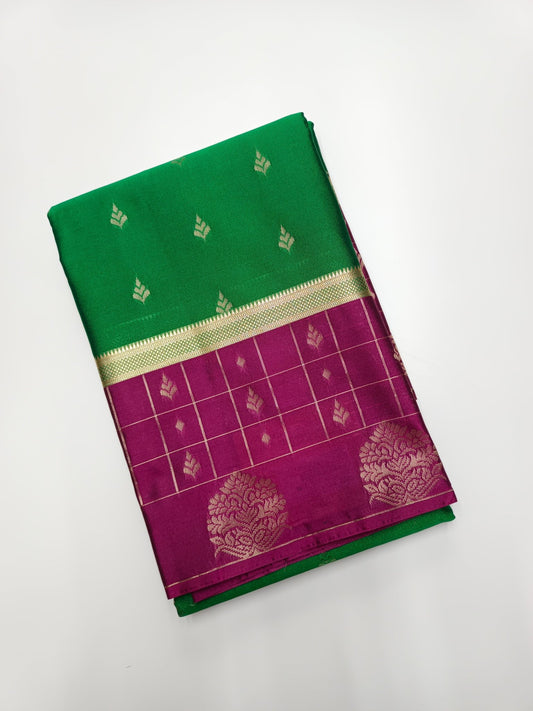 FANCY COTTON SILK SAREE - B S CHANNABASAPPA & SONS