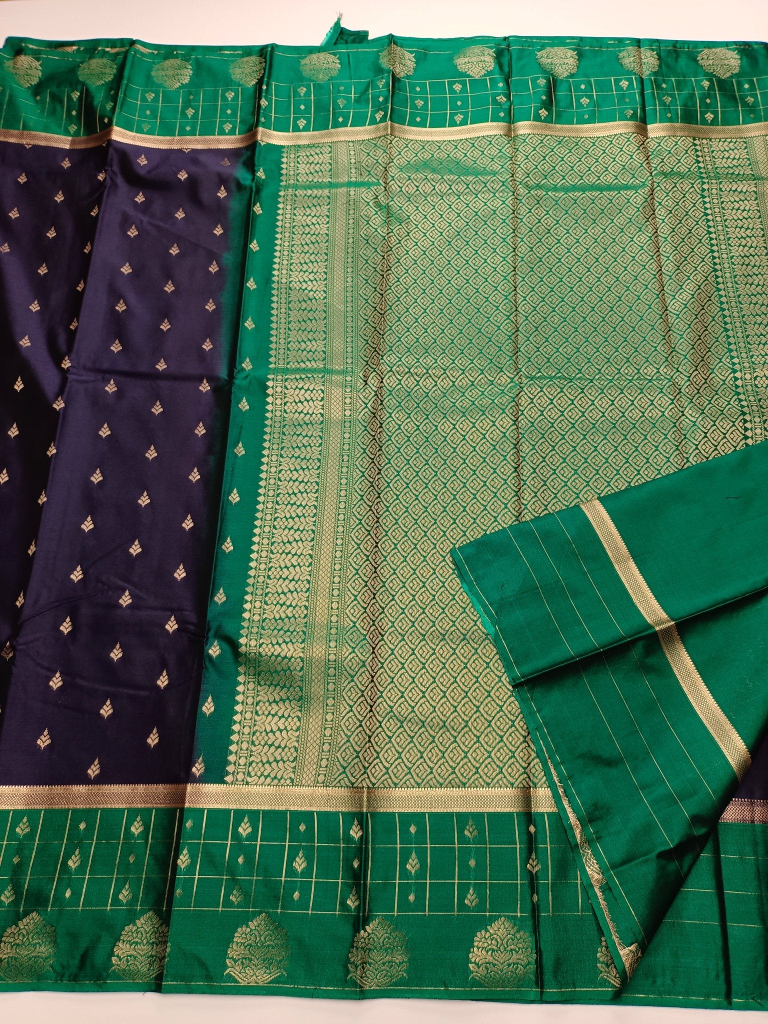 FANCY COTTON SILK SAREE - B S CHANNABASAPPA & SONS