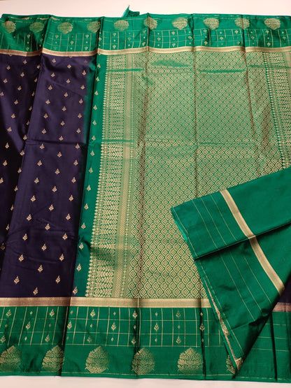 FANCY COTTON SILK SAREE - B S CHANNABASAPPA & SONS