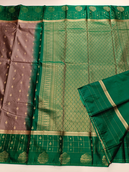 FANCY COTTON SILK SAREE - B S CHANNABASAPPA & SONS