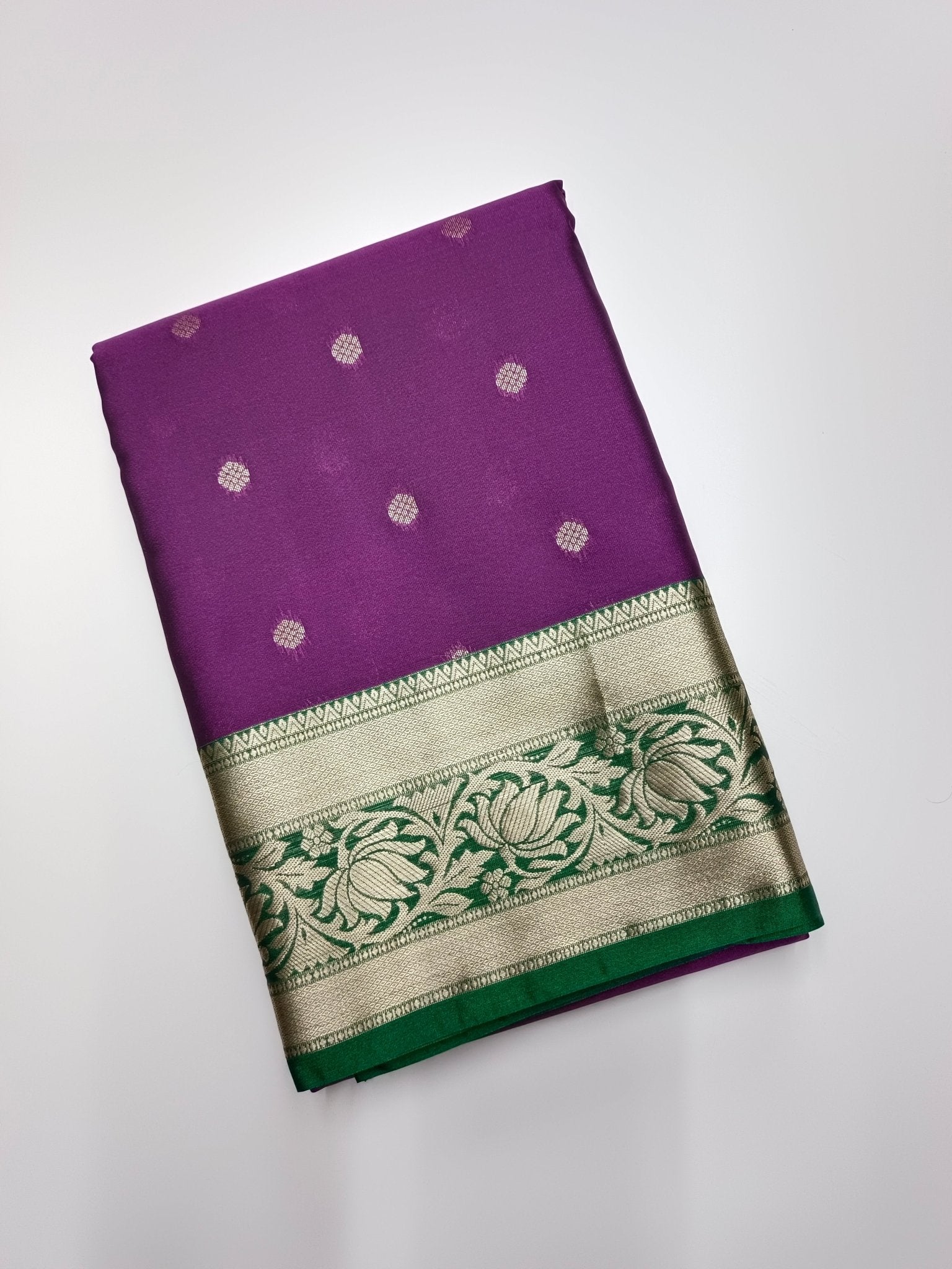 FANCY COTTON SILK SAREE - B S CHANNABASAPPA & SONS