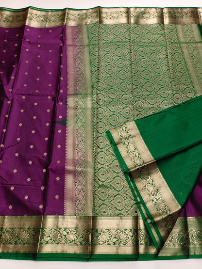 FANCY COTTON SILK SAREE - B S CHANNABASAPPA & SONS