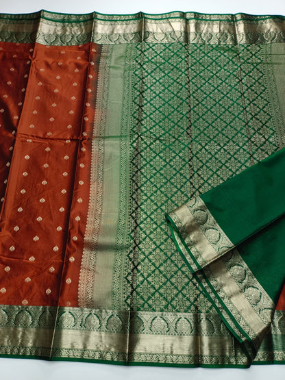 FANCY COTTON SILK SAREE - B S CHANNABASAPPA & SONS