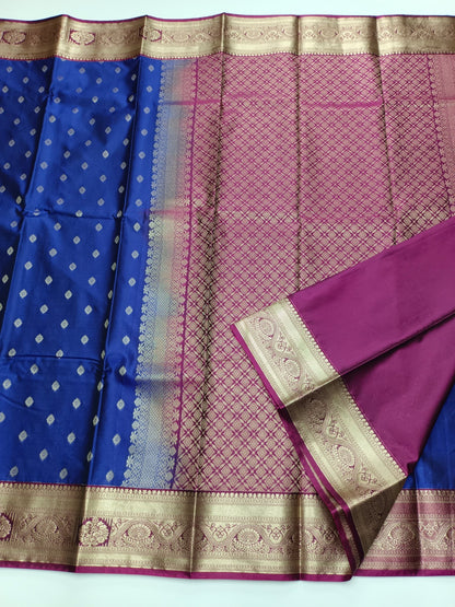 FANCY COTTON SILK SAREE - B S CHANNABASAPPA & SONS