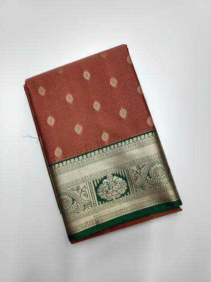 FANCY COTTON SILK SAREE - B S CHANNABASAPPA & SONS