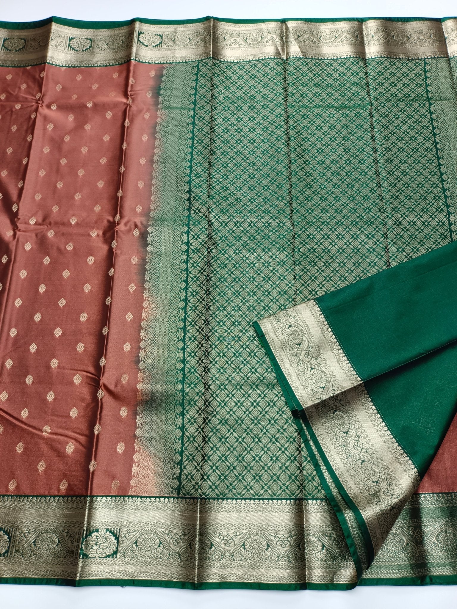 FANCY COTTON SILK SAREE - B S CHANNABASAPPA & SONS