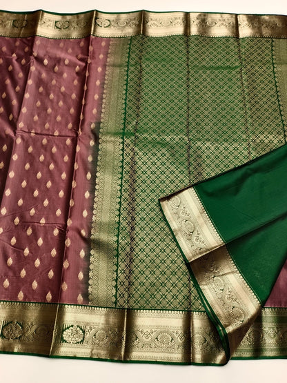 FANCY COTTON SILK SAREE - B S CHANNABASAPPA & SONS