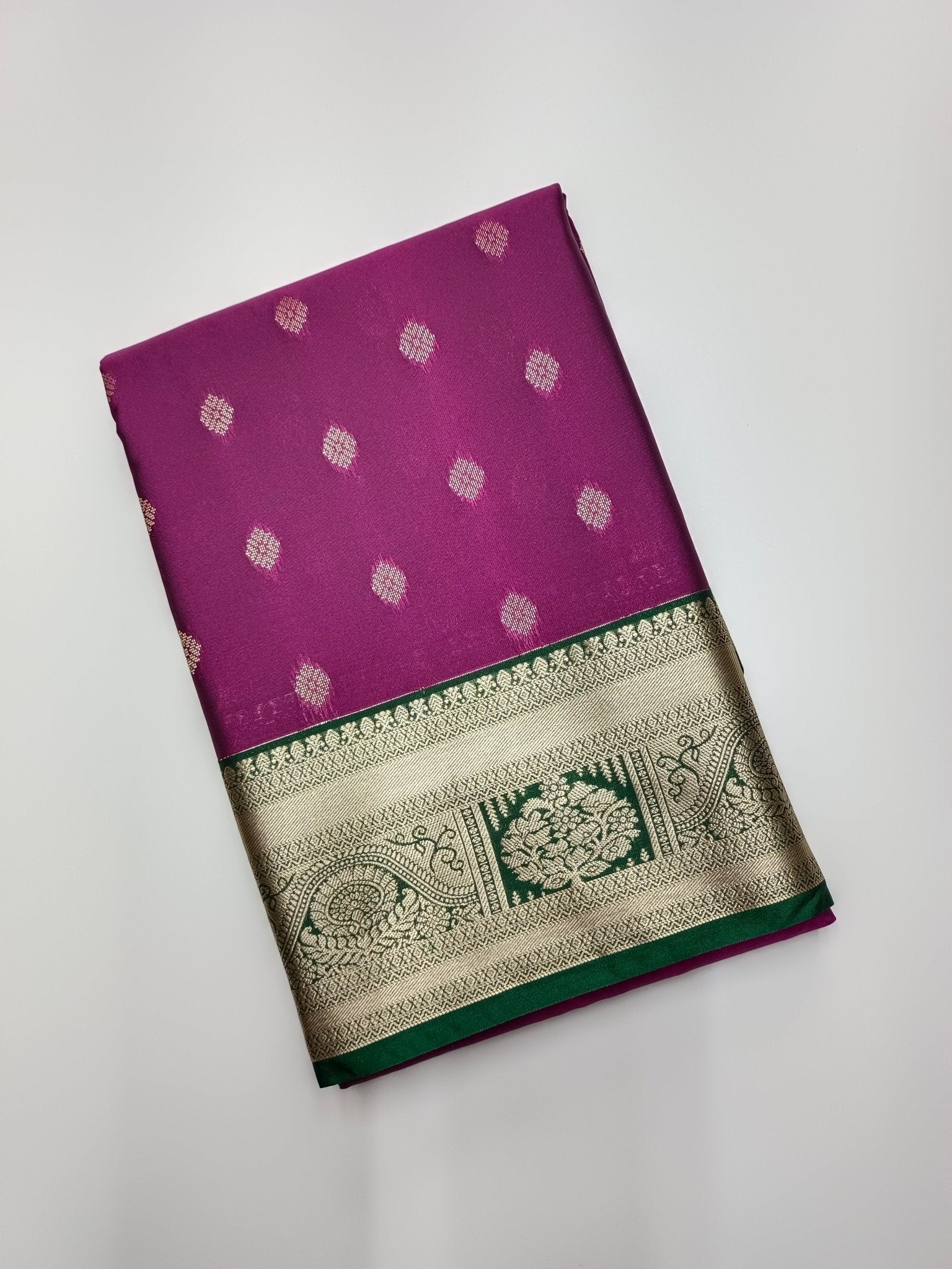 FANCY COTTON SILK SAREE - B S CHANNABASAPPA & SONS