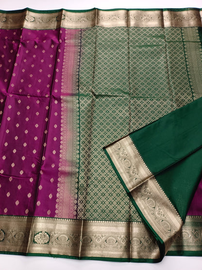 FANCY COTTON SILK SAREE - B S CHANNABASAPPA & SONS