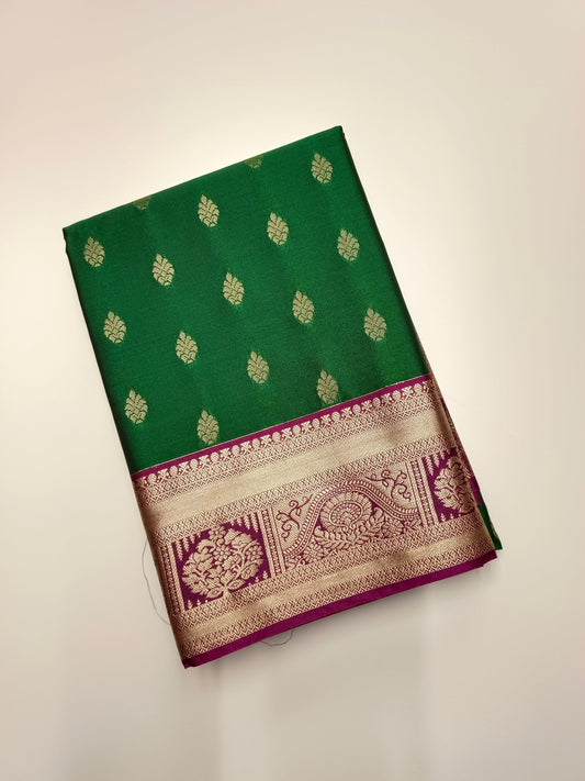 FANCY COTTON SILK SAREE - B S CHANNABASAPPA & SONS