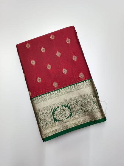 FANCY COTTON SILK SAREE - B S CHANNABASAPPA & SONS