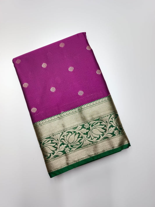 FANCY COTTON SILK SAREE - B S CHANNABASAPPA & SONS