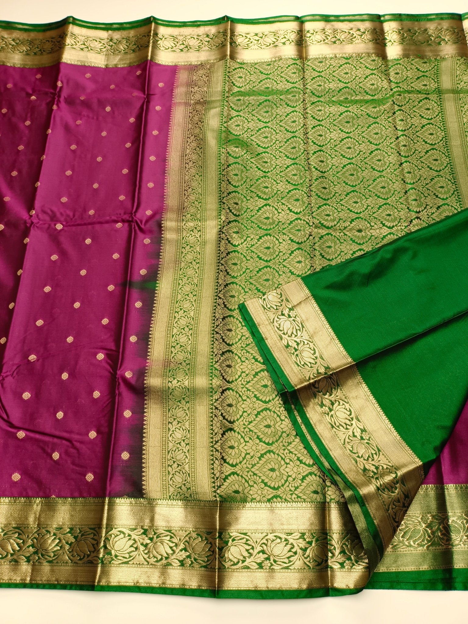 FANCY COTTON SILK SAREE - B S CHANNABASAPPA & SONS