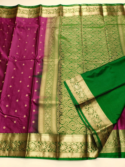 FANCY COTTON SILK SAREE - B S CHANNABASAPPA & SONS