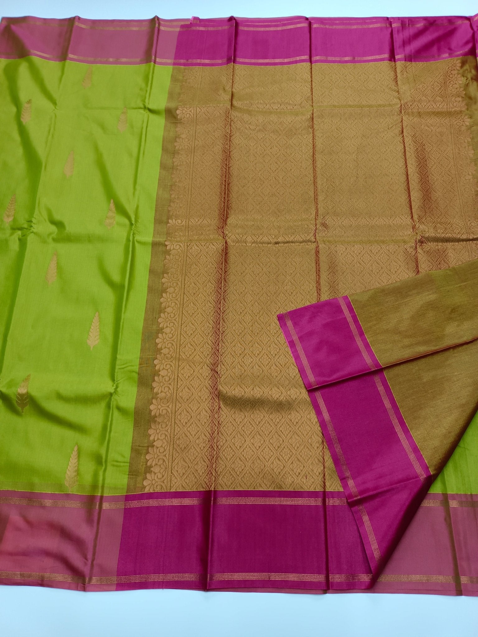 FANCY COTTON SILK SAREE - B S CHANNABASAPPA & SONS