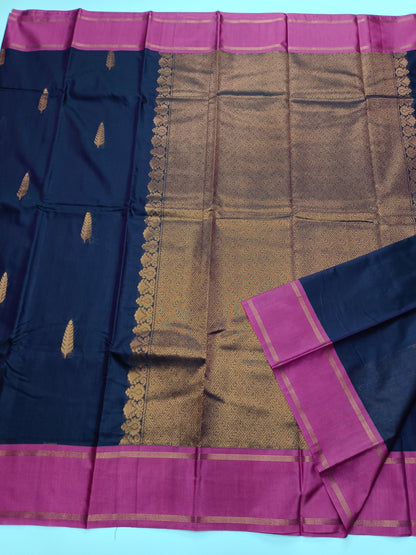 FANCY COTTON SILK SAREE - B S CHANNABASAPPA & SONS