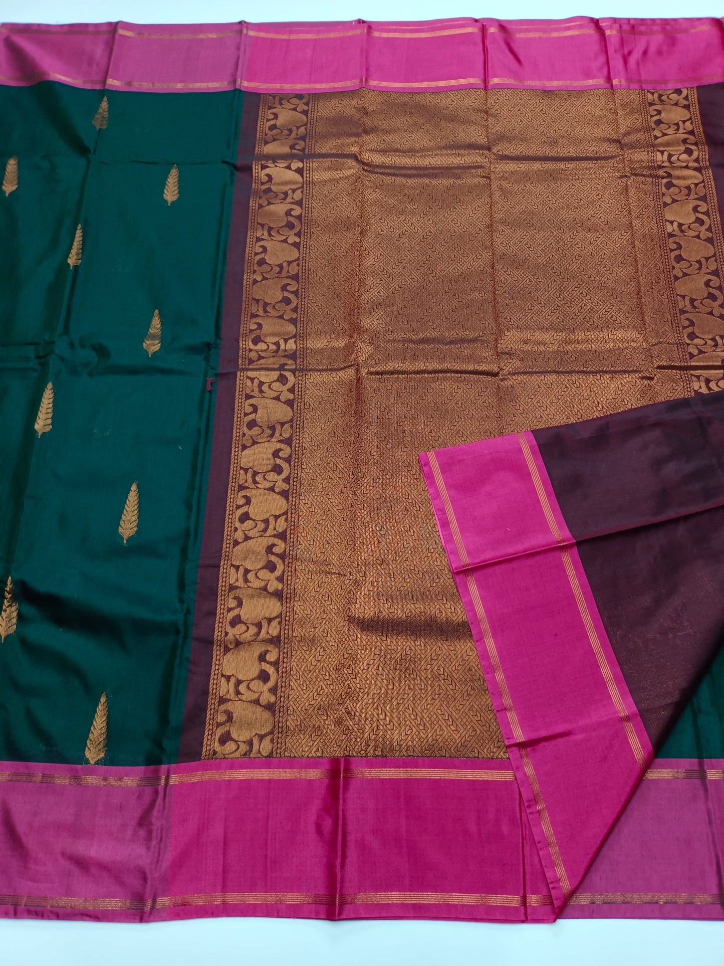 FANCY COTTON SILK SAREE - B S CHANNABASAPPA & SONS