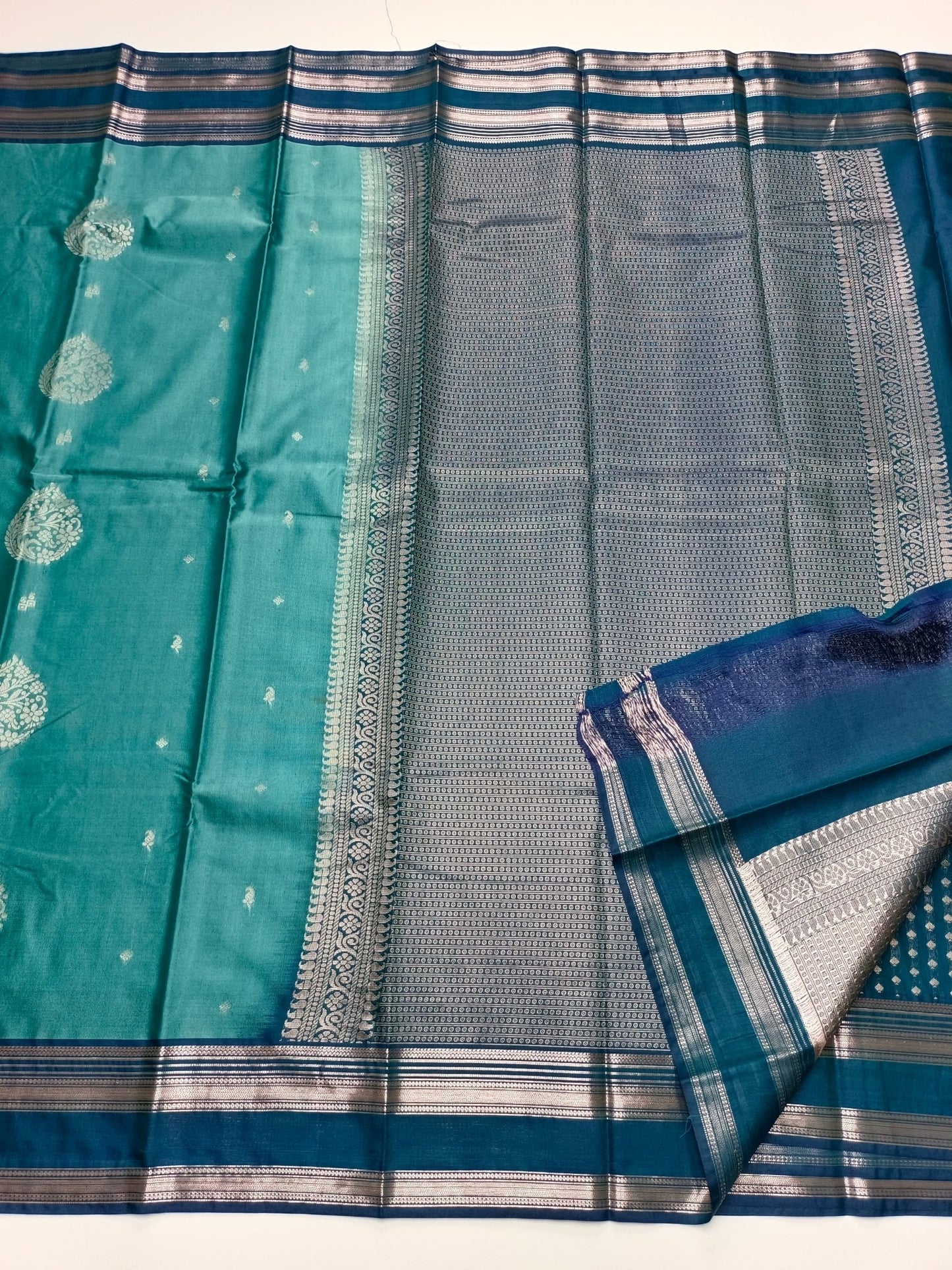 FANCY COTTON SILK SAREE - B S CHANNABASAPPA & SONS