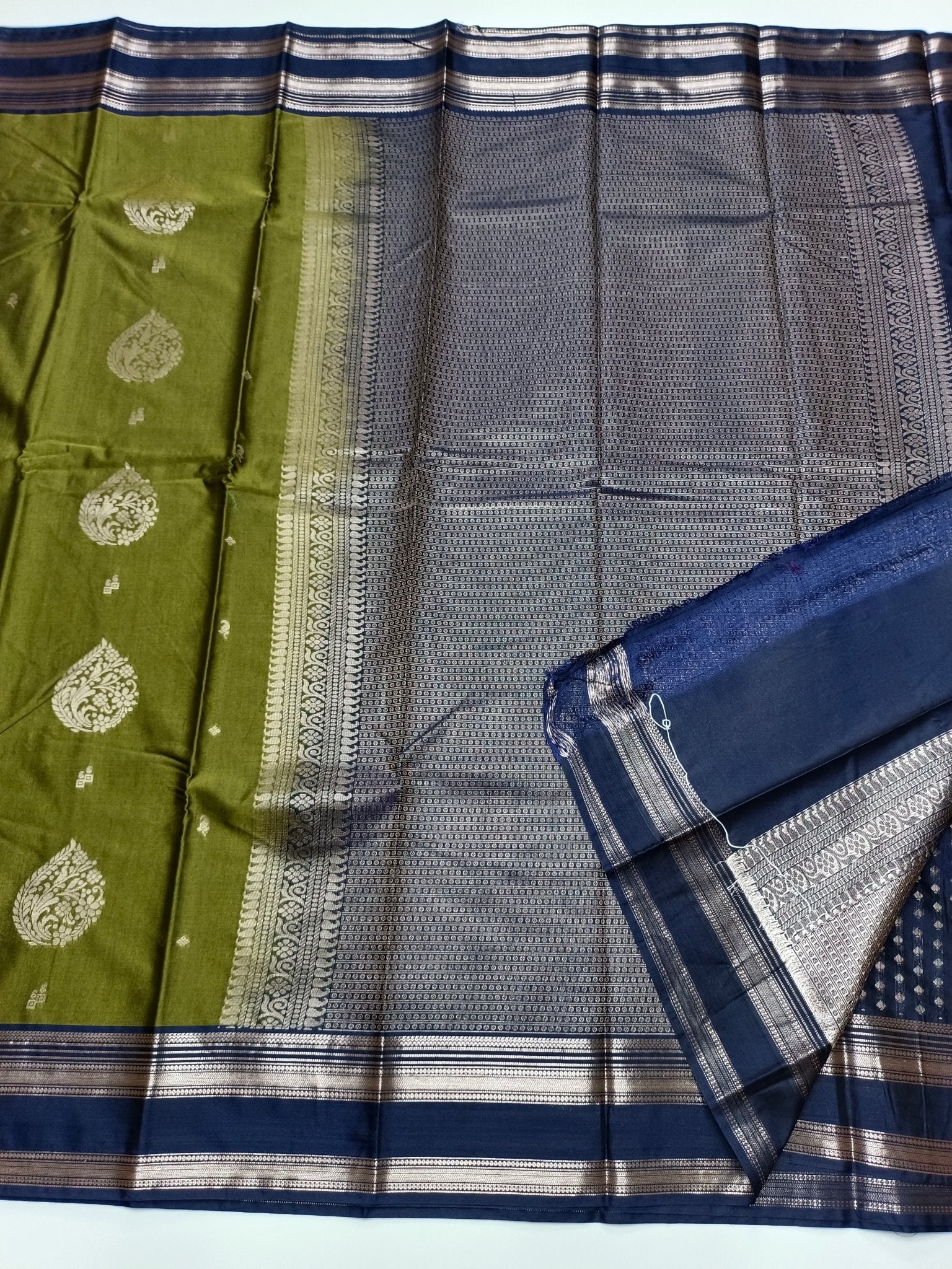 FANCY COTTON SILK SAREE - B S CHANNABASAPPA & SONS